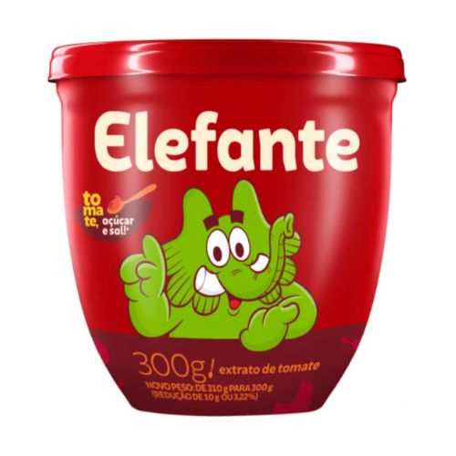 Extrato Tomate Elefante Pt 300g
