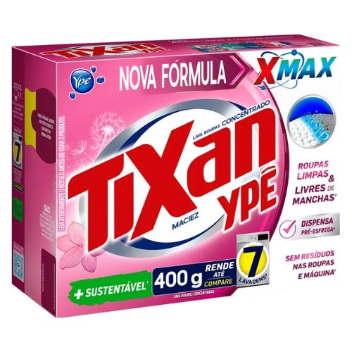 Sabao Em Po Tixan 400gr Maciez