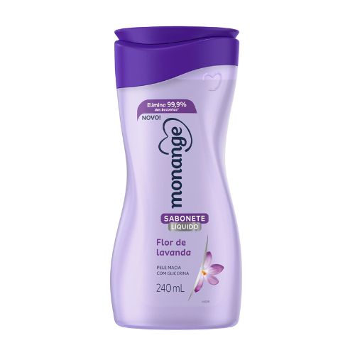 Sabonete Liq Monange 240ml Lavanda
