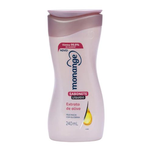 Sabonete Liq Monange 240ml Extrato Oliva